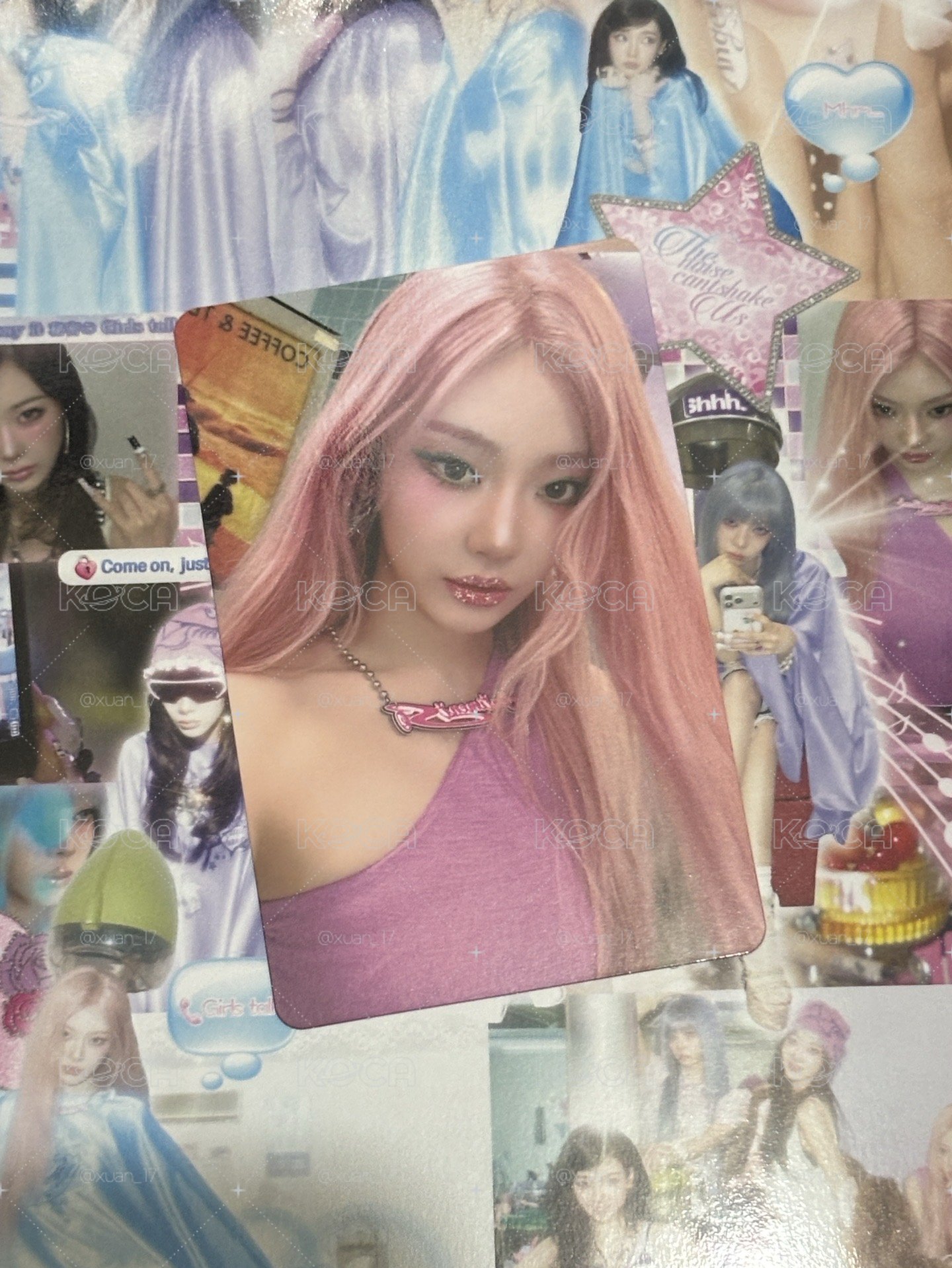 KISS N TELL Limited Edition 專輯卡 
