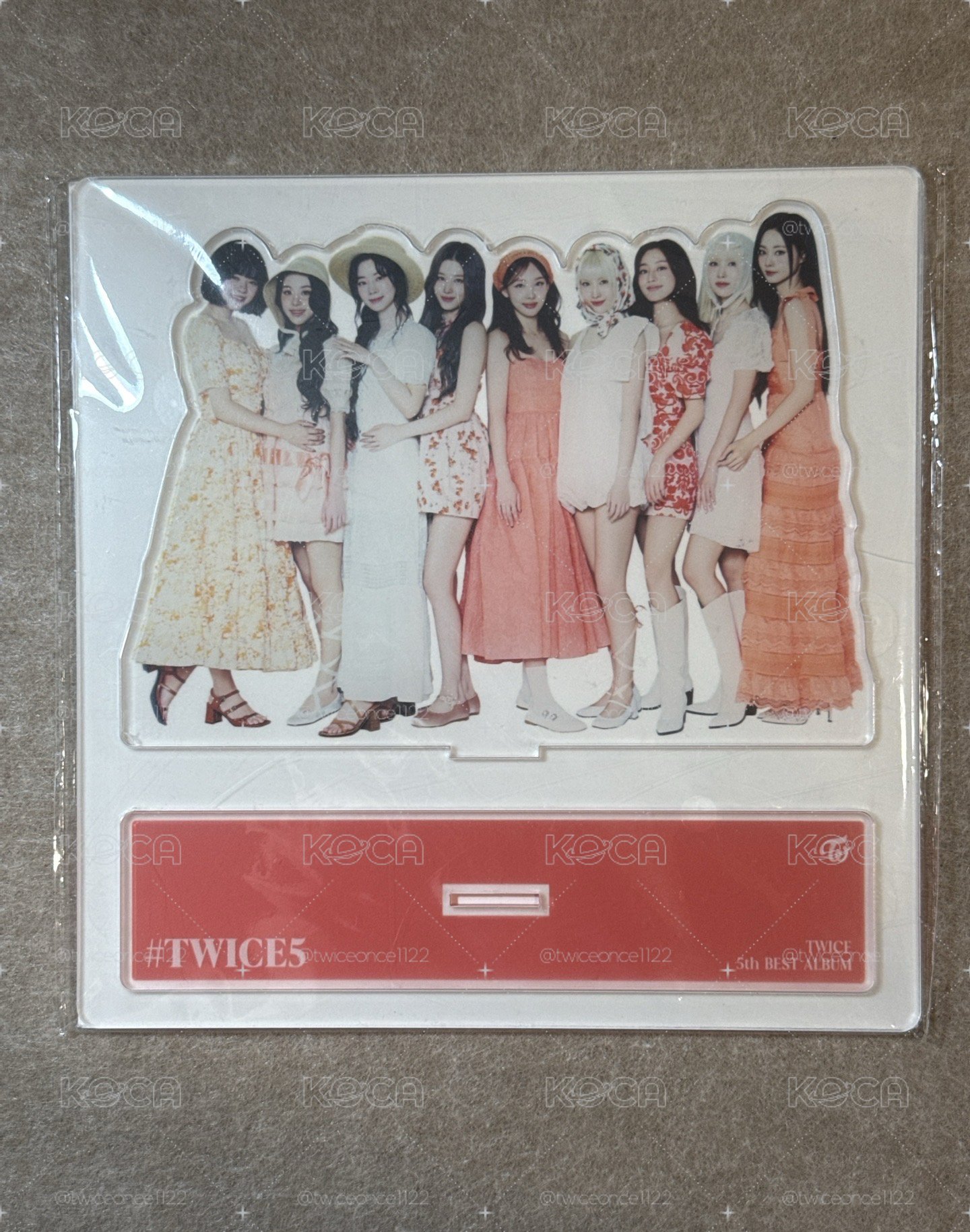 #TWICE5 團體立牌