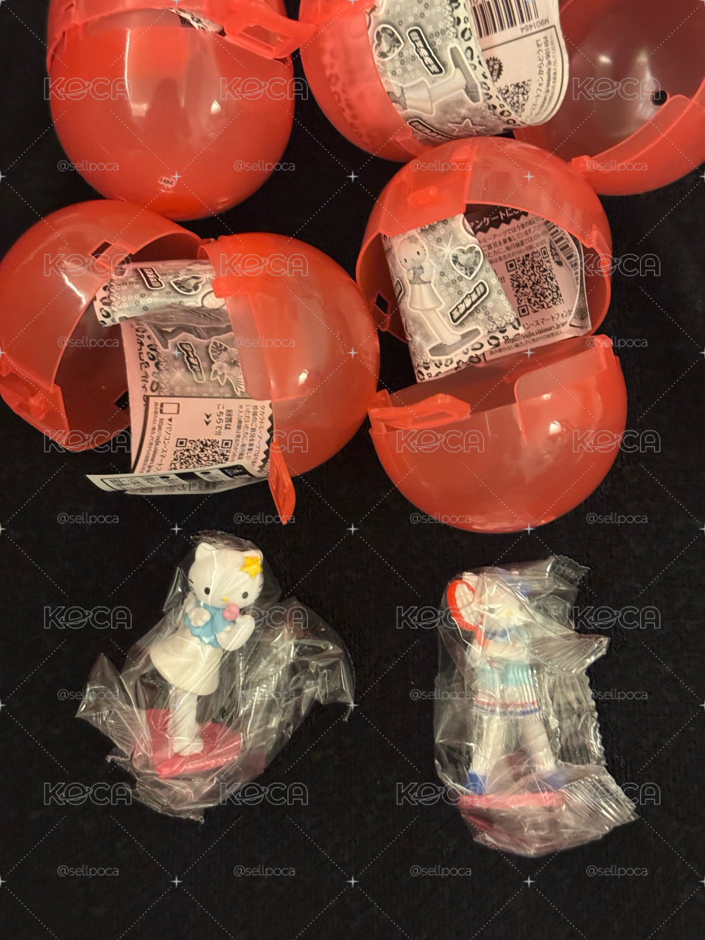 長腿kitty 公仔 扭蛋 天使 網球