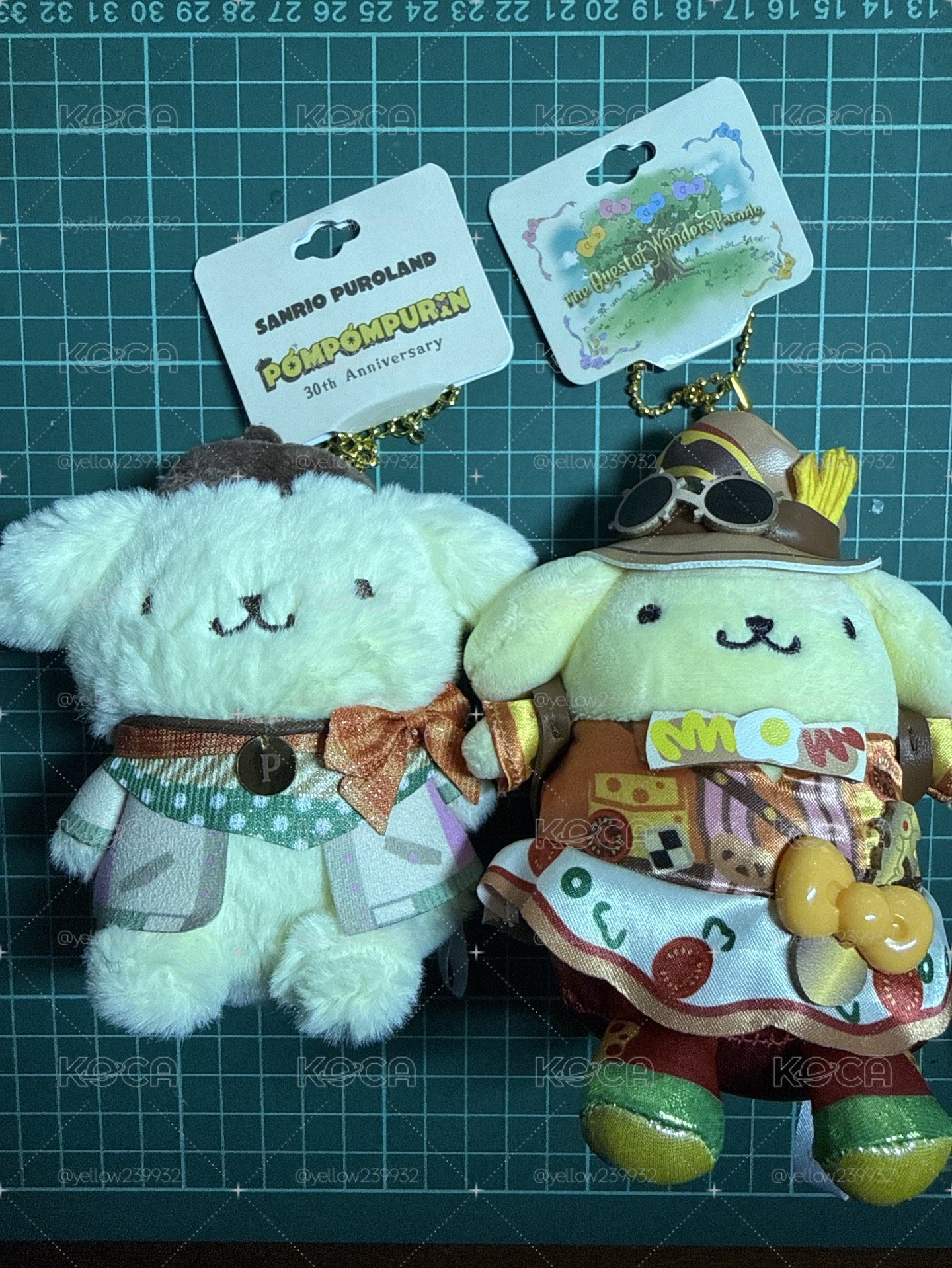 三麗鷗 彩虹樂園 吊飾娃