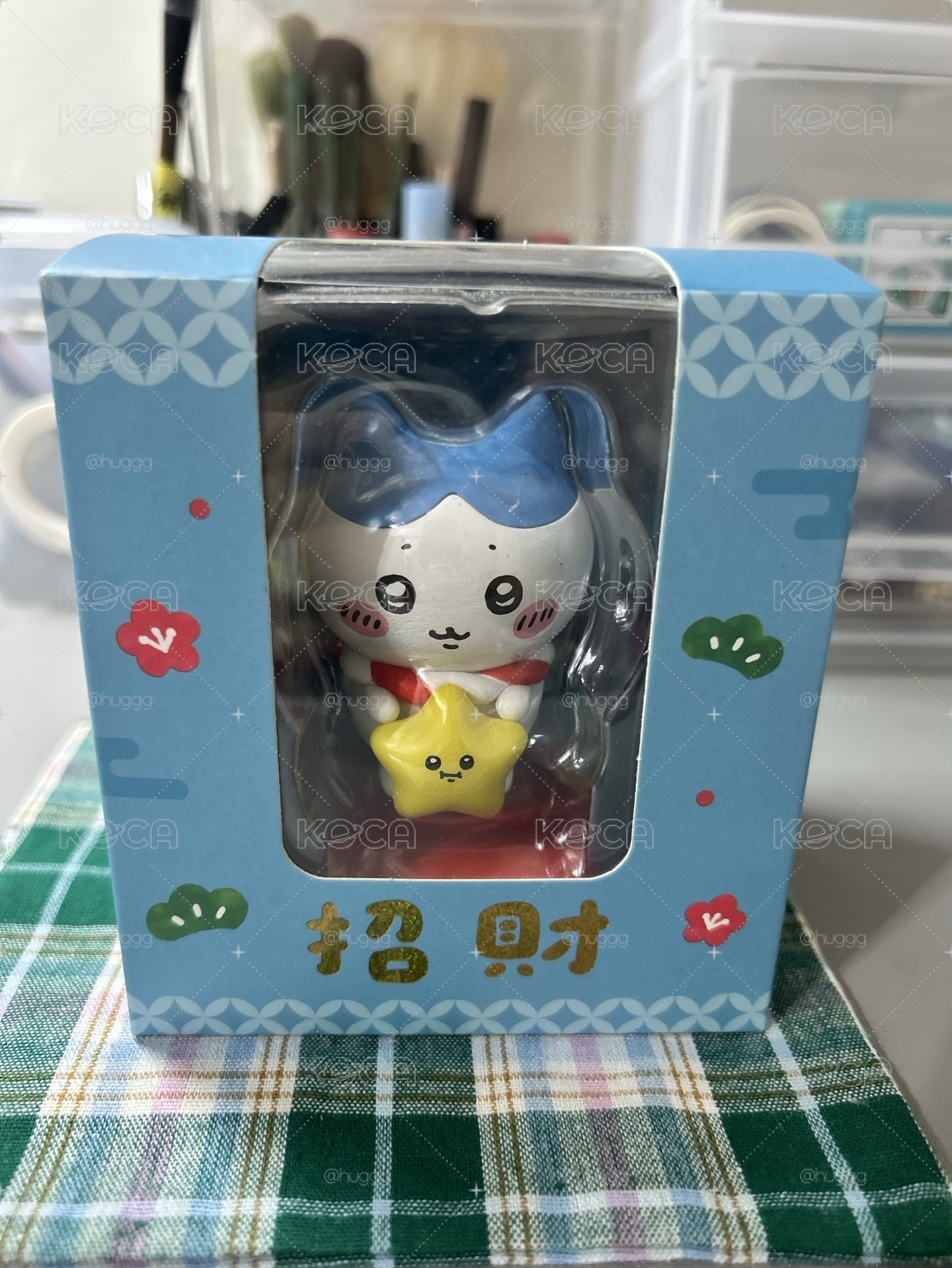 小八招財公仔