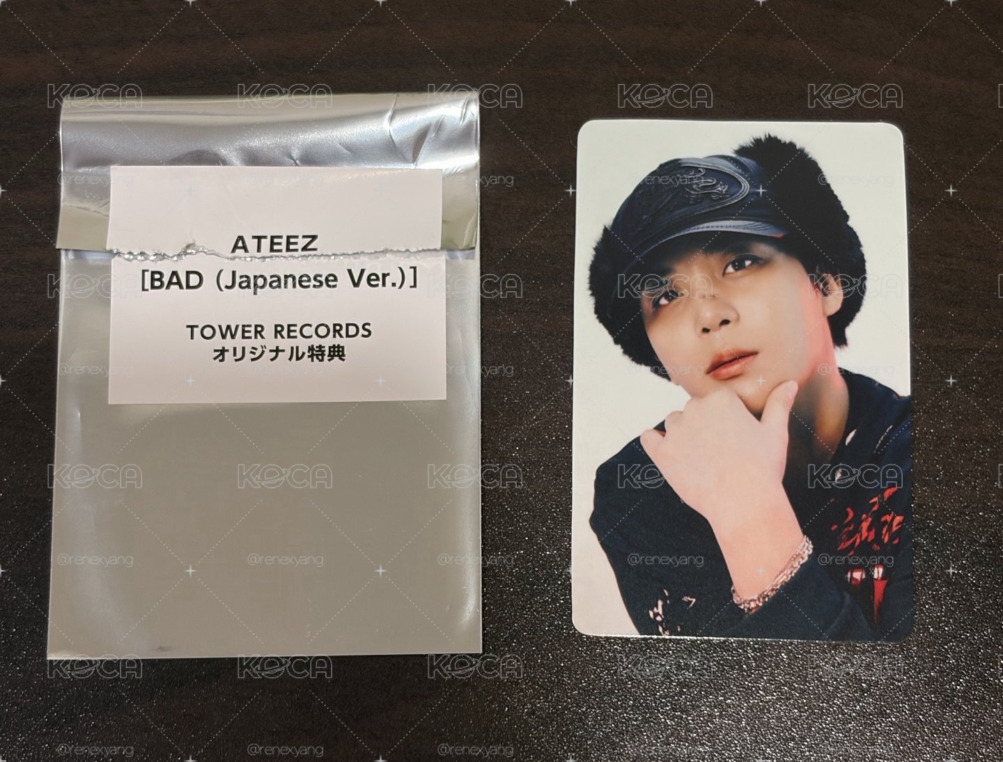 BAD (JP ver.) 塔店 特典卡 鍾浩