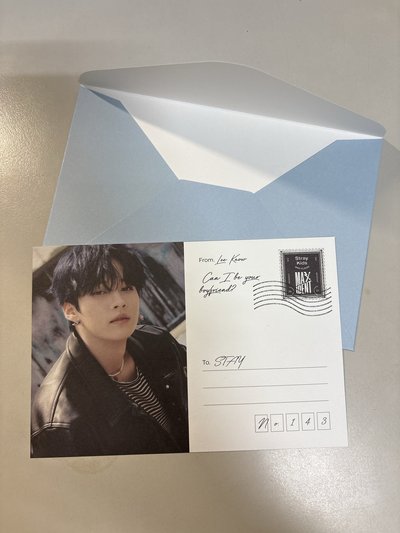 STRAY KIDS MAXIDENT 專輯卡 預售禮 Love letter 旻