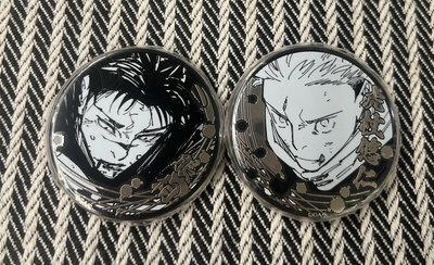 虎杖➕脹相js 銀雕徽章合售