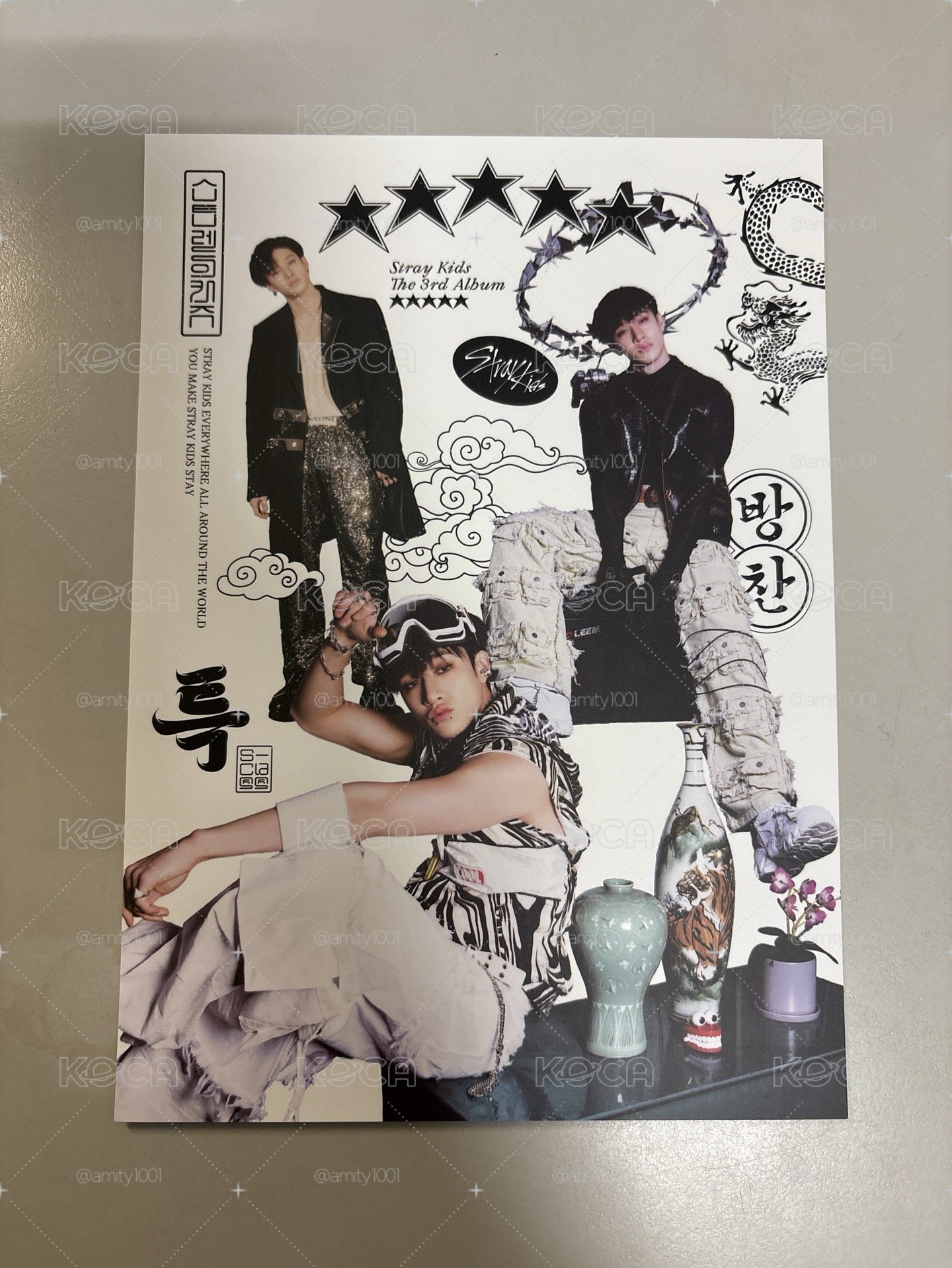STRAY KIDS 5-STAR 專輯卡 大卡 燦
