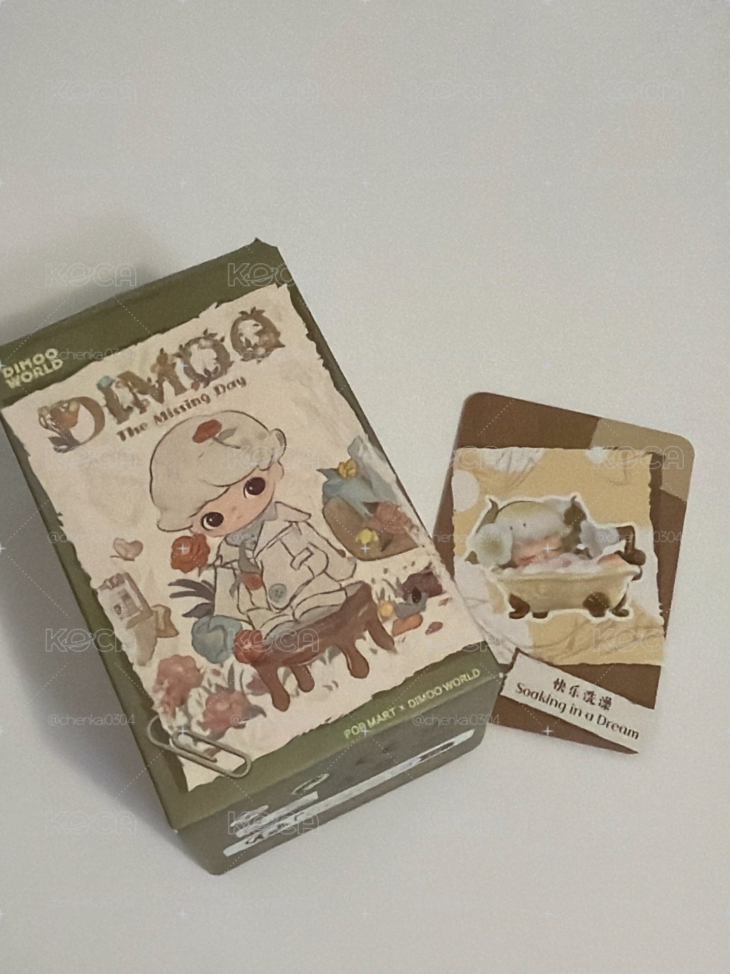 DIMOO 如果今天星期八系列 快樂洗澡
