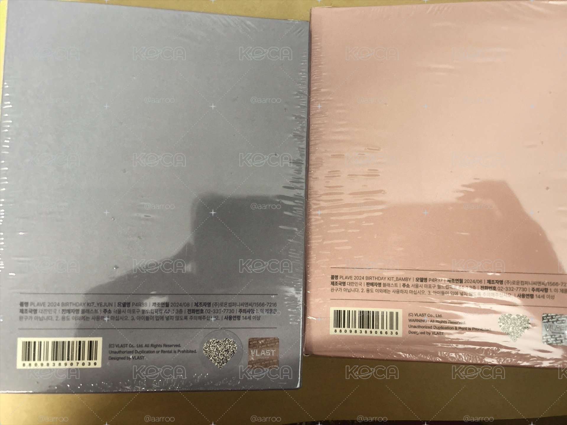PLAVE 斑比/藝俊 2024+2025 生日禮合售