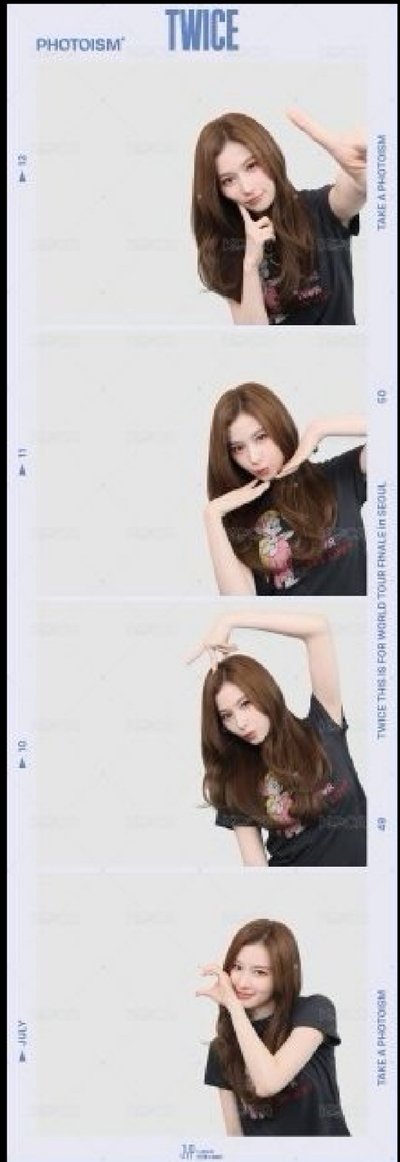 twice六巡 photoism 人生四格卡 / 拍貼 