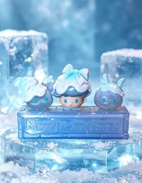 雪人的來信系列 公仔 點題冰磚