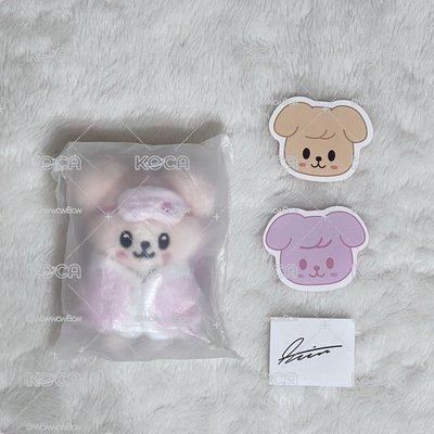 現貨速寄 Stray Kids 6th FM 吊娃 潦草娃 10CM眼罩娃 贈第一週第二週小動物及簽名紙花
