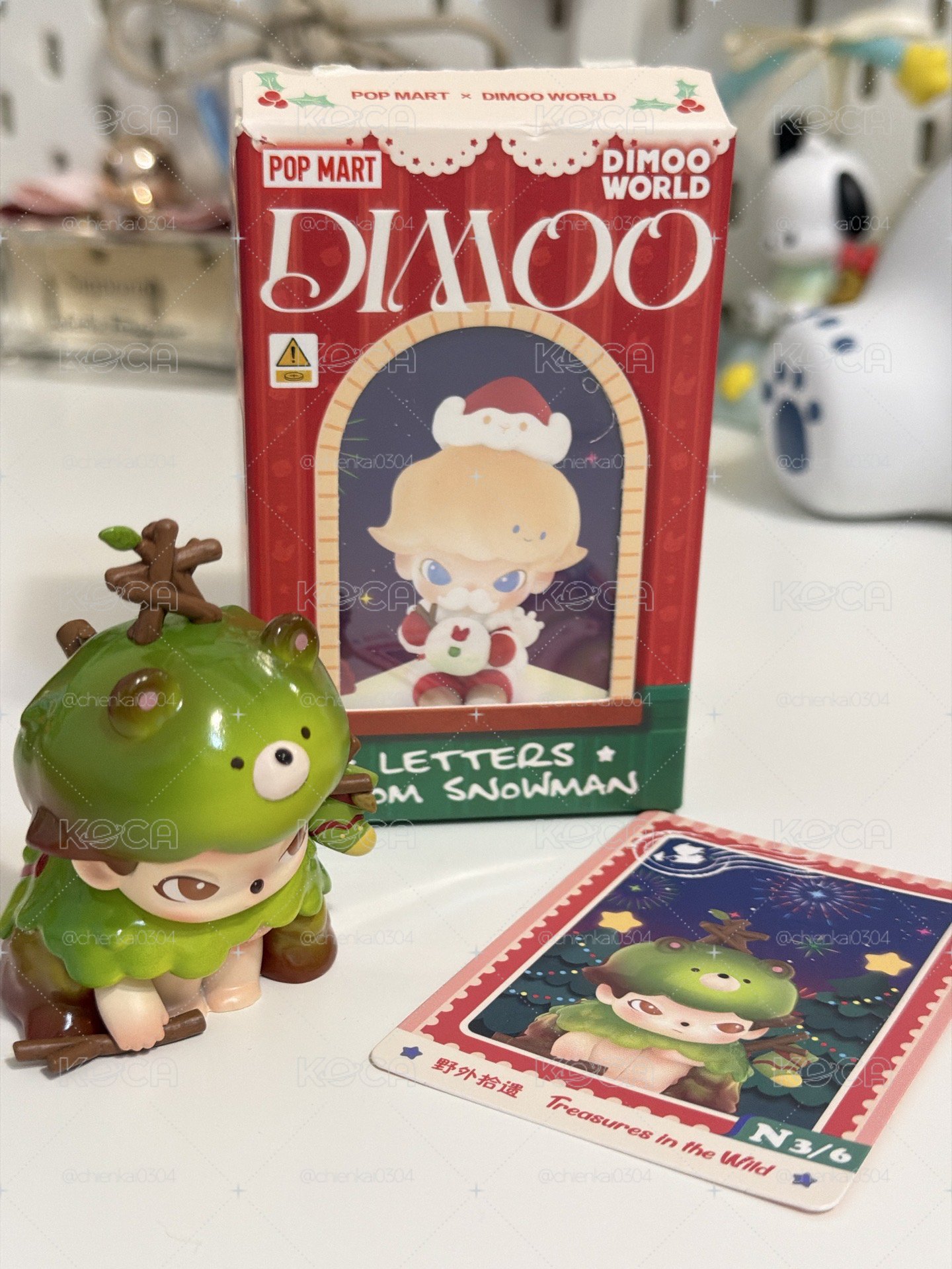 DIMOO 雪人的來信 野外拾遺