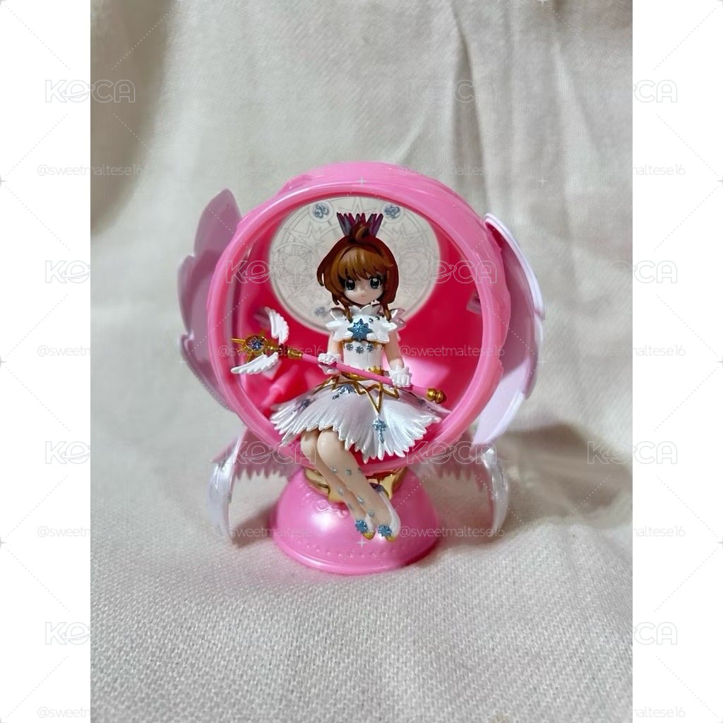 萬代 庫洛魔法使 膠囊環繞裝飾公仔 扭蛋/盒玩 小櫻 封印之杖/星之杖/夢之杖
