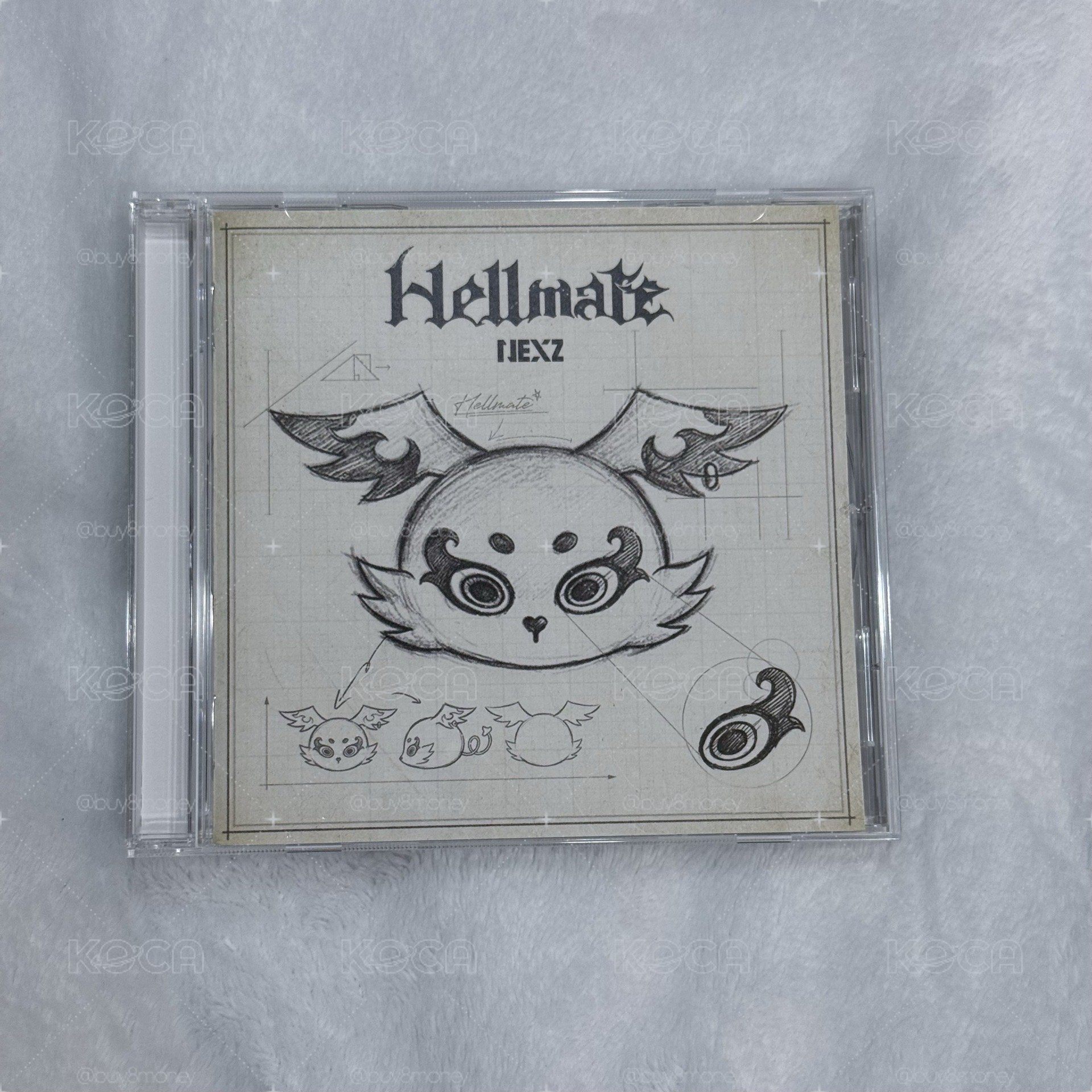 Hellmate 初回生産限定盤A+通常盤+Mmchk 已拆專