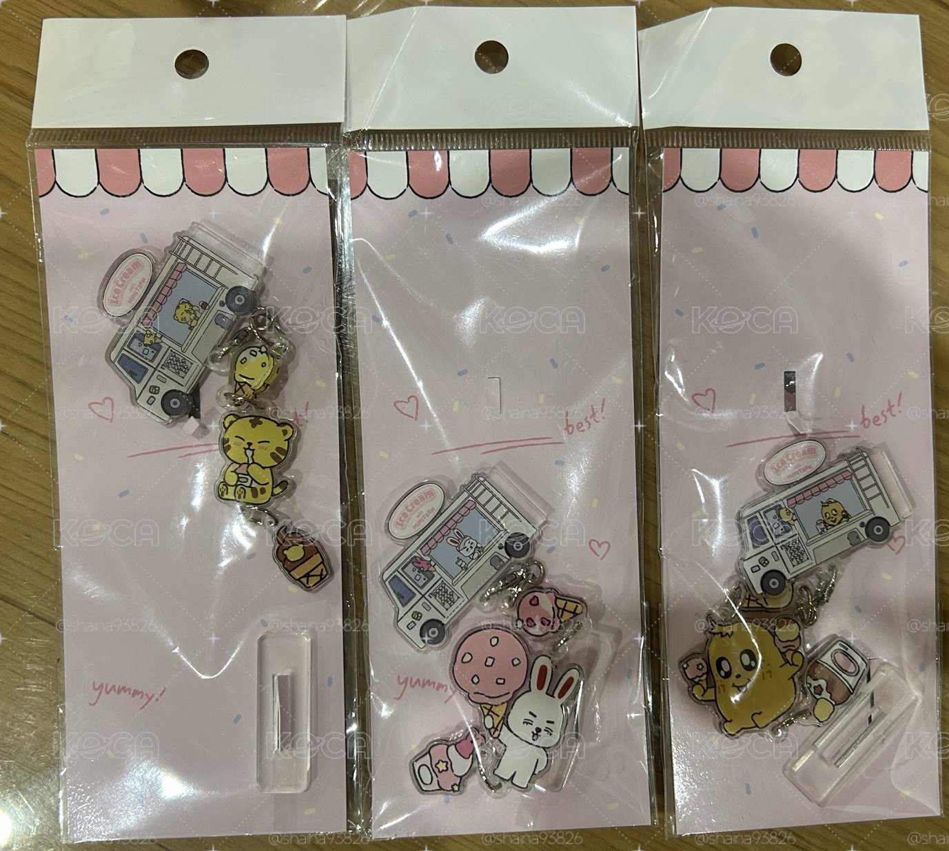 香港夏日Miniteen 限定吊飾
