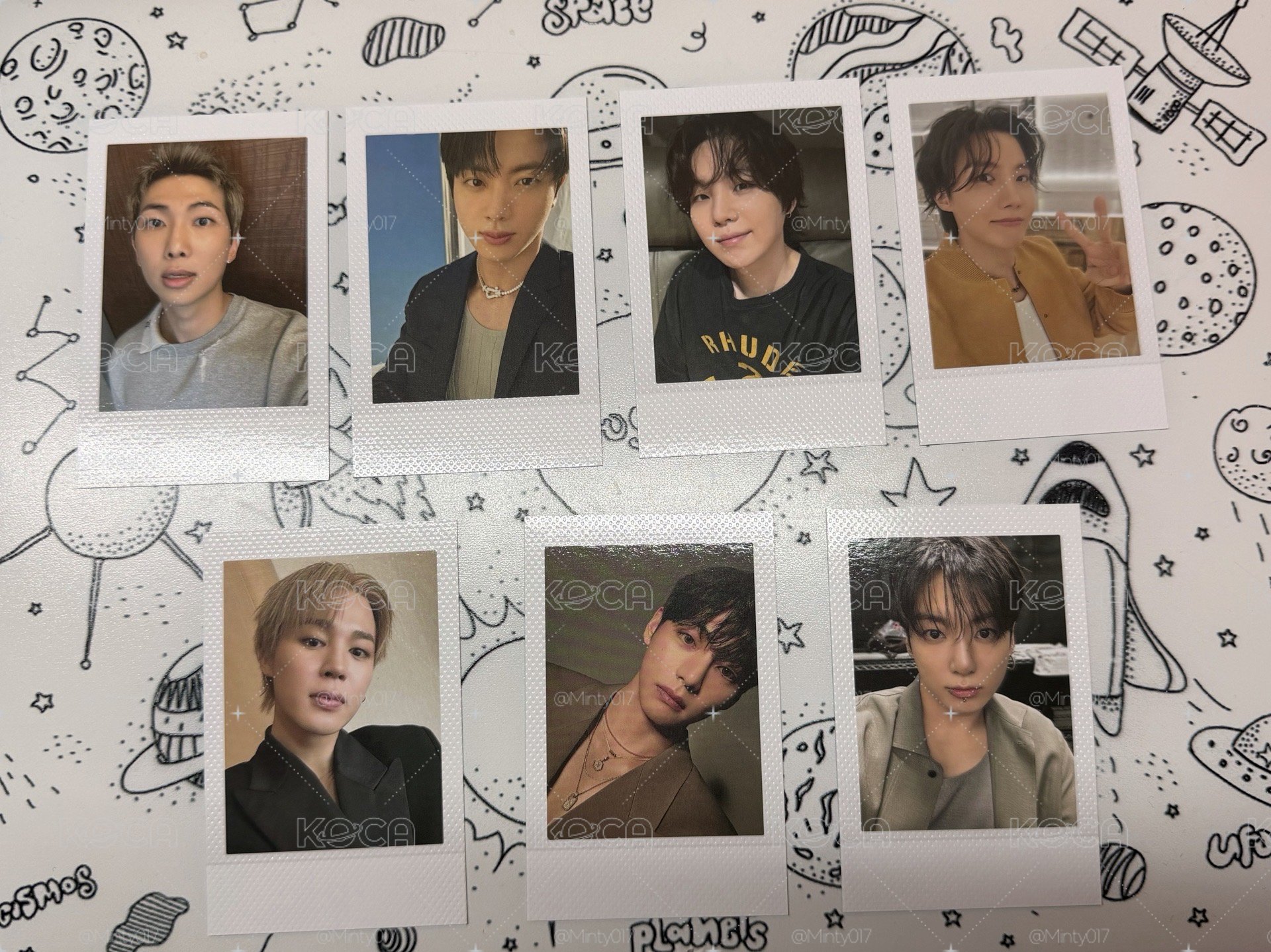 BTS 四代手燈卡
