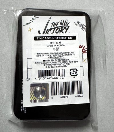 THE VICTORY 快閃店 貼紙 鐵盒組
