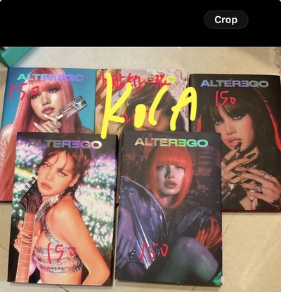 Blackpink 併盤 非現 Lisa膠 4+1 2020年曆 價格已系統為準 專輯都是空專，是全專會特別備註