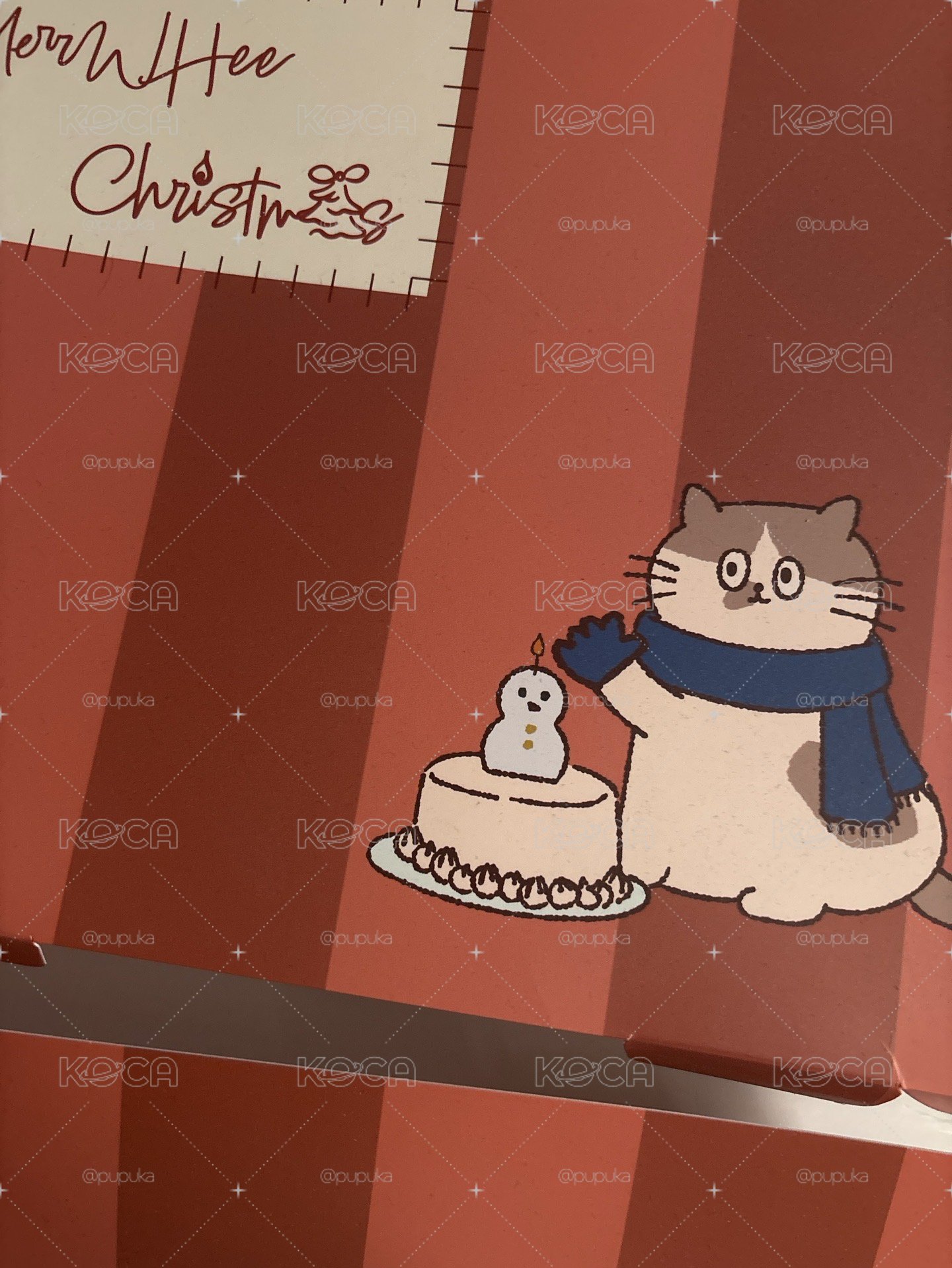 輝聖誕周邊手套/勾莫原盒