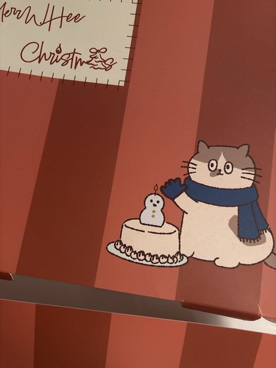 輝聖誕周邊手套/勾莫原盒