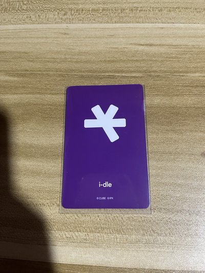 🏆 I-dle 悠遊卡團卡/香港盒娃團卡