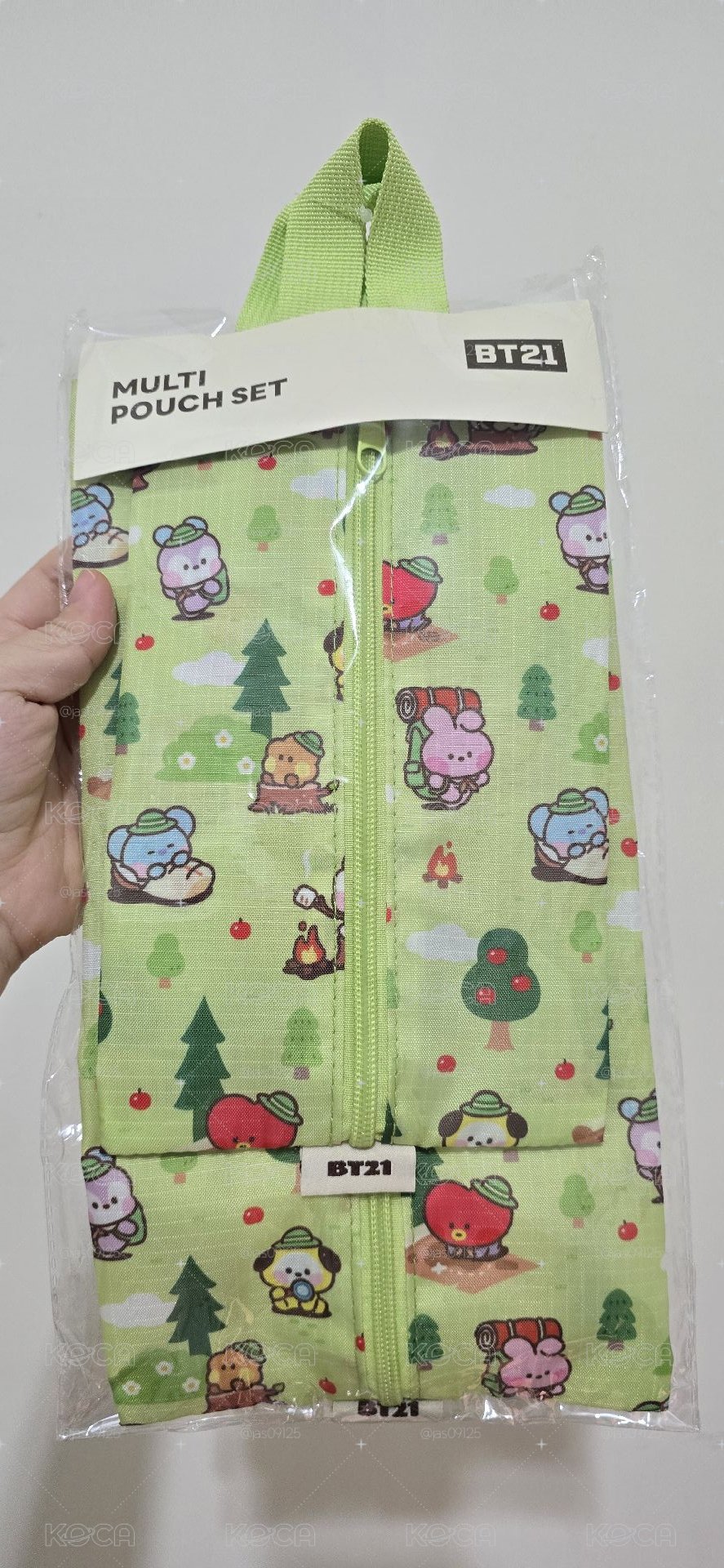 BT21 minini童軍 行李袋兩入組