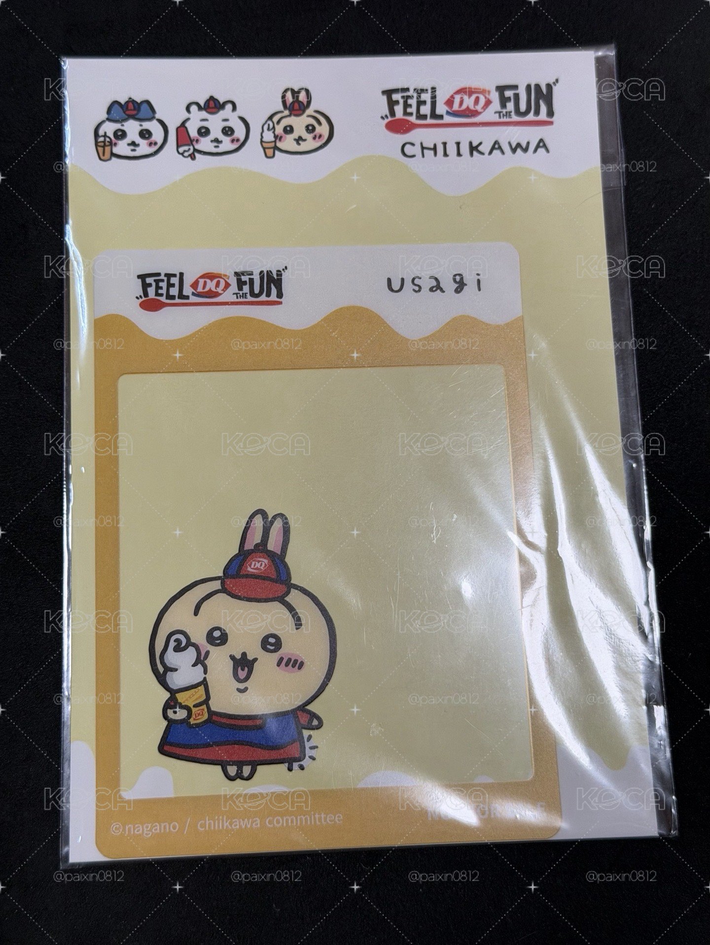 DQ聯動透卡 兔兔款
