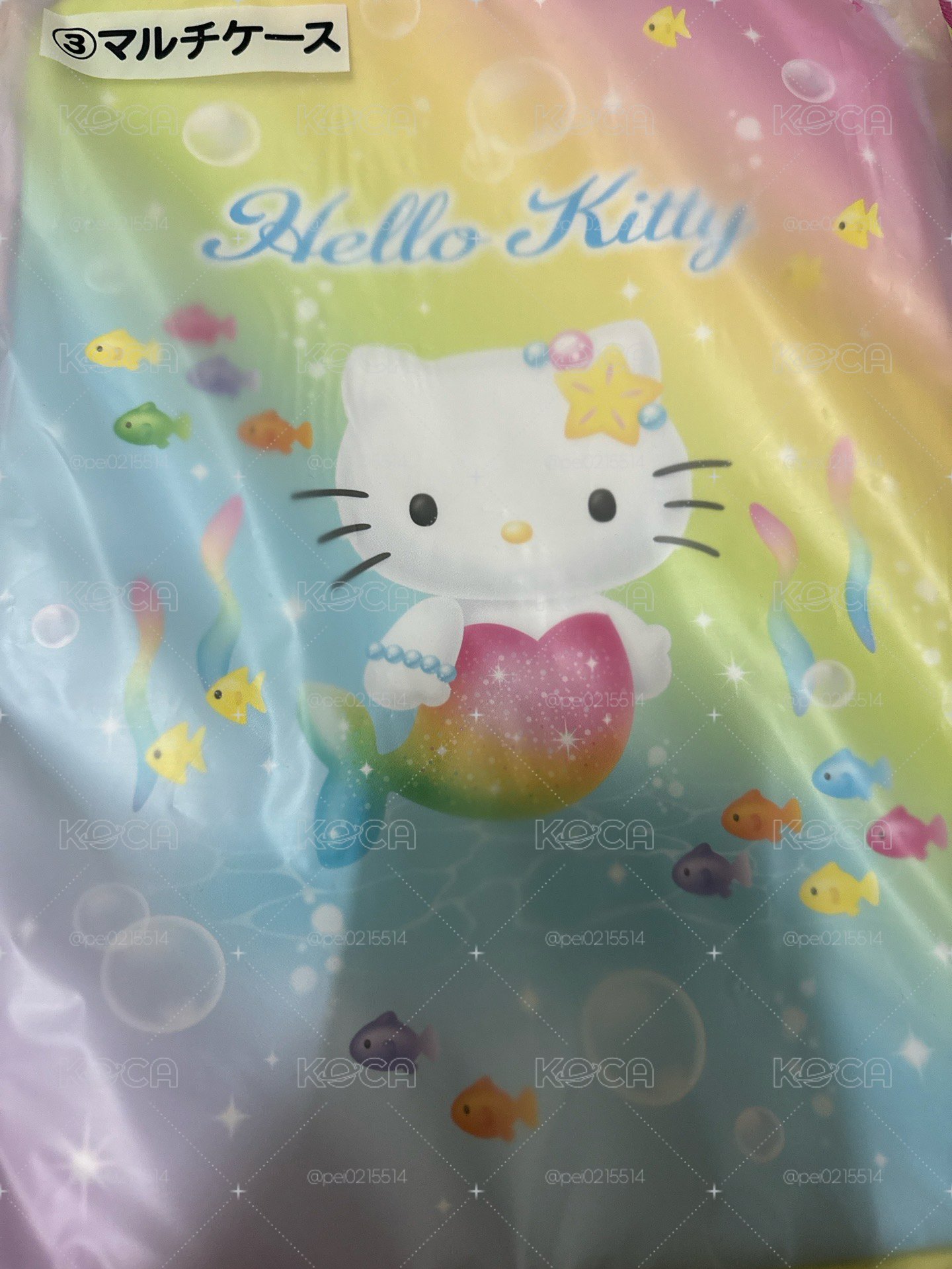 KITTY 2026繽紛美人魚 電腦包 3賞 繽紛多彩電腦/平板包