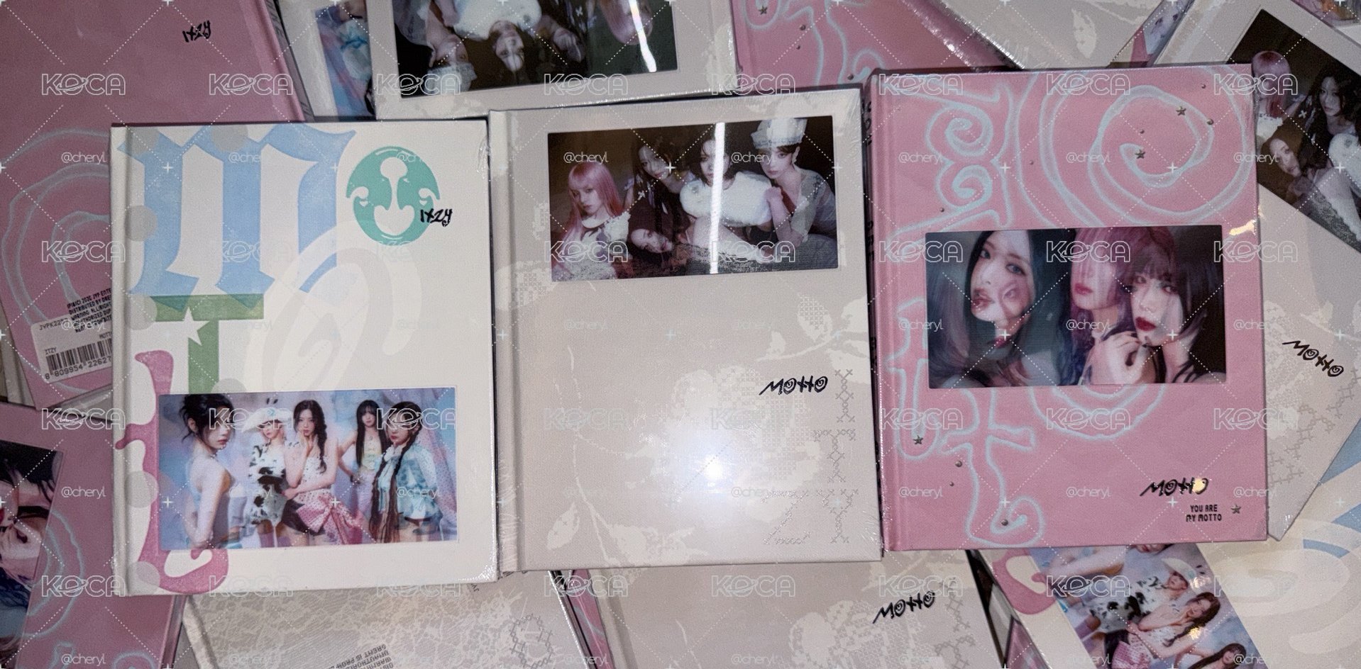 ITZY 粉未拆一張