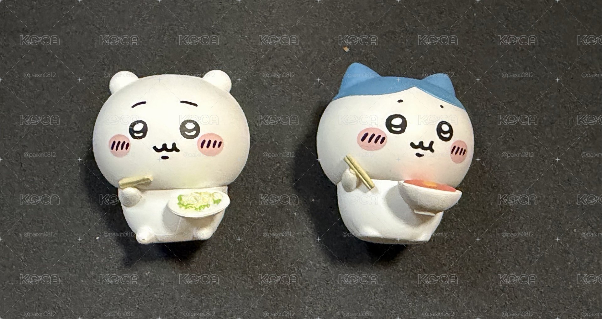 吃東西扭蛋系列 吉伊&小八款