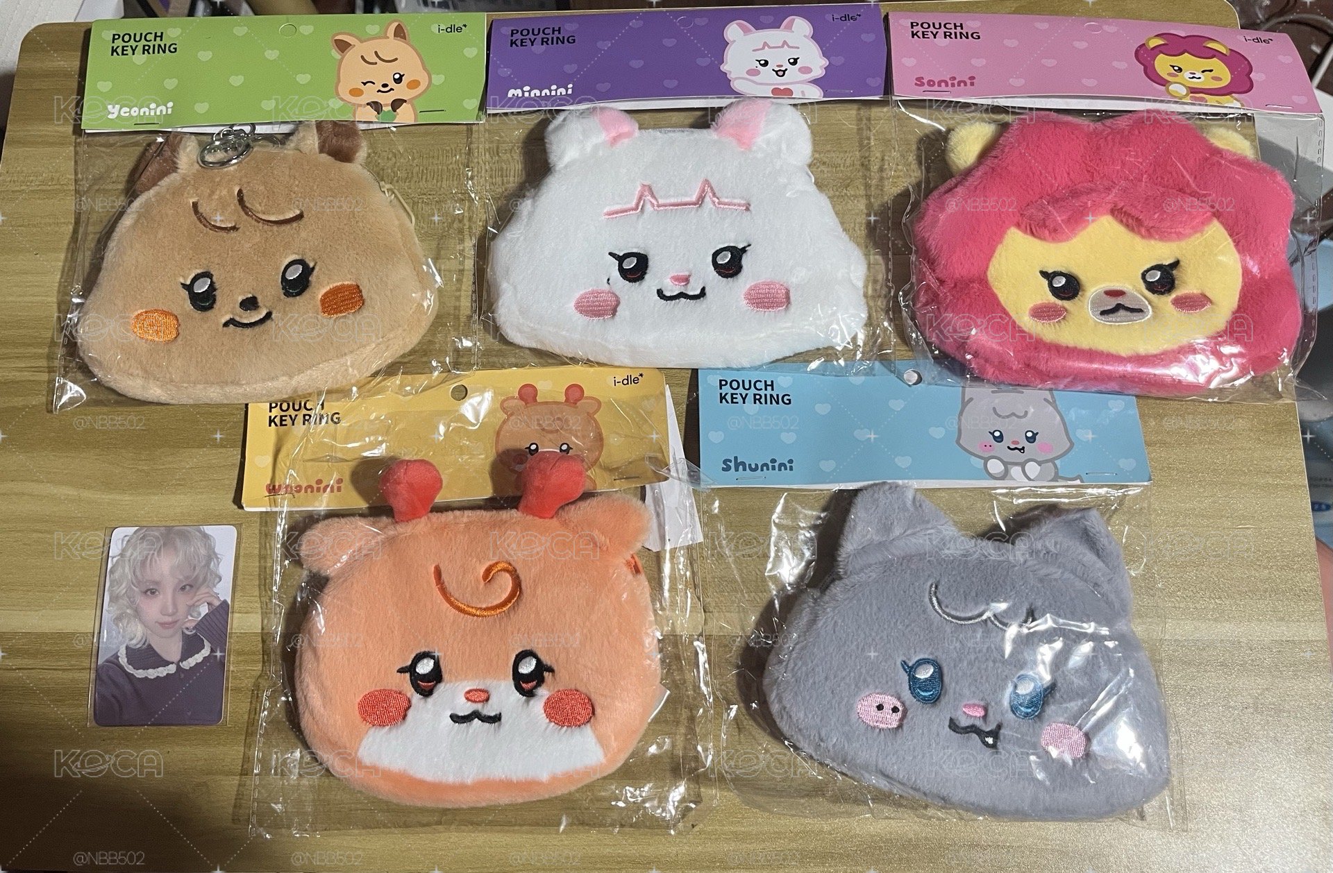 《🏰現貨》I-dle 展覽 零錢包鑰匙圈