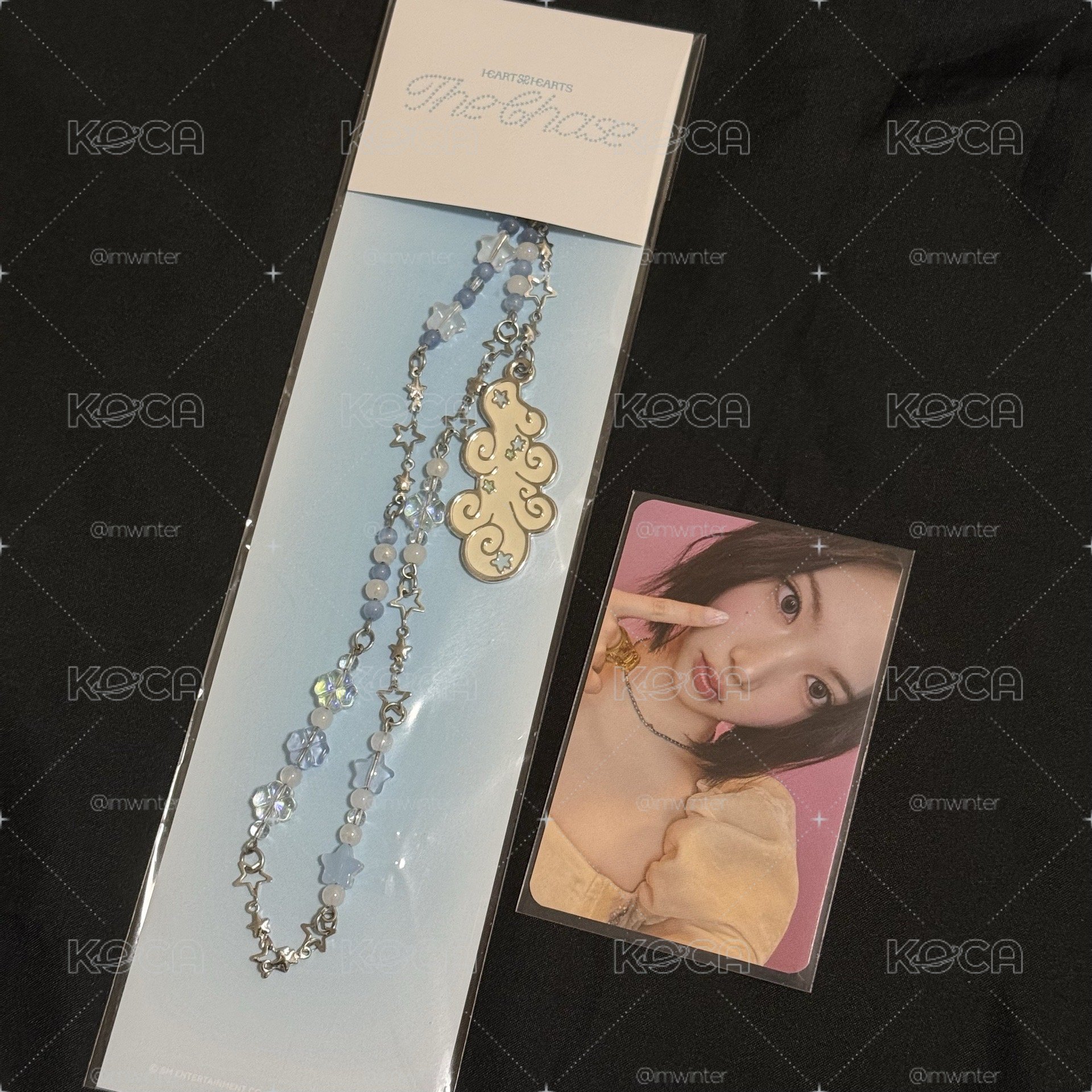 Hearts2Hearts Jiwoo The Chase 手機掛鍊組