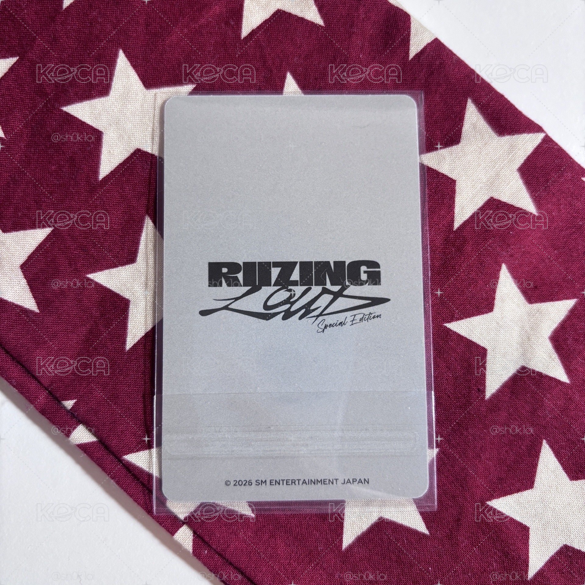  ﾟ𖤐.⋆﻿Riizing loud 隨機卡 西 ⋆.˚⊹⁺