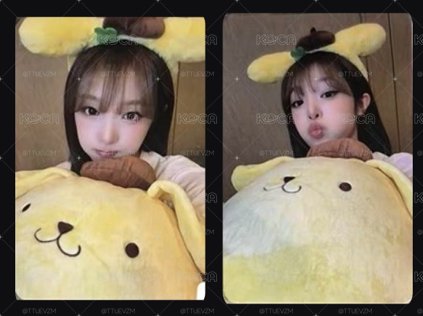 YENA 數星星布丁狗簽售卡 中文卡背 兩張一套