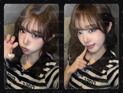 YENA 數星星合影卡 兩張一套