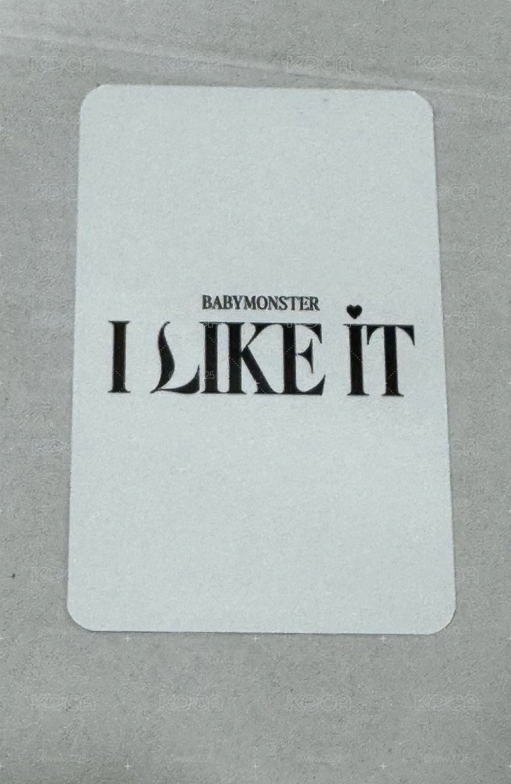 雅賢卡背有廠瑕疵 I LIKE IT mk A ver. 幸運卡 