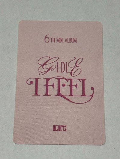 I feel tou 特典卡 b ver.