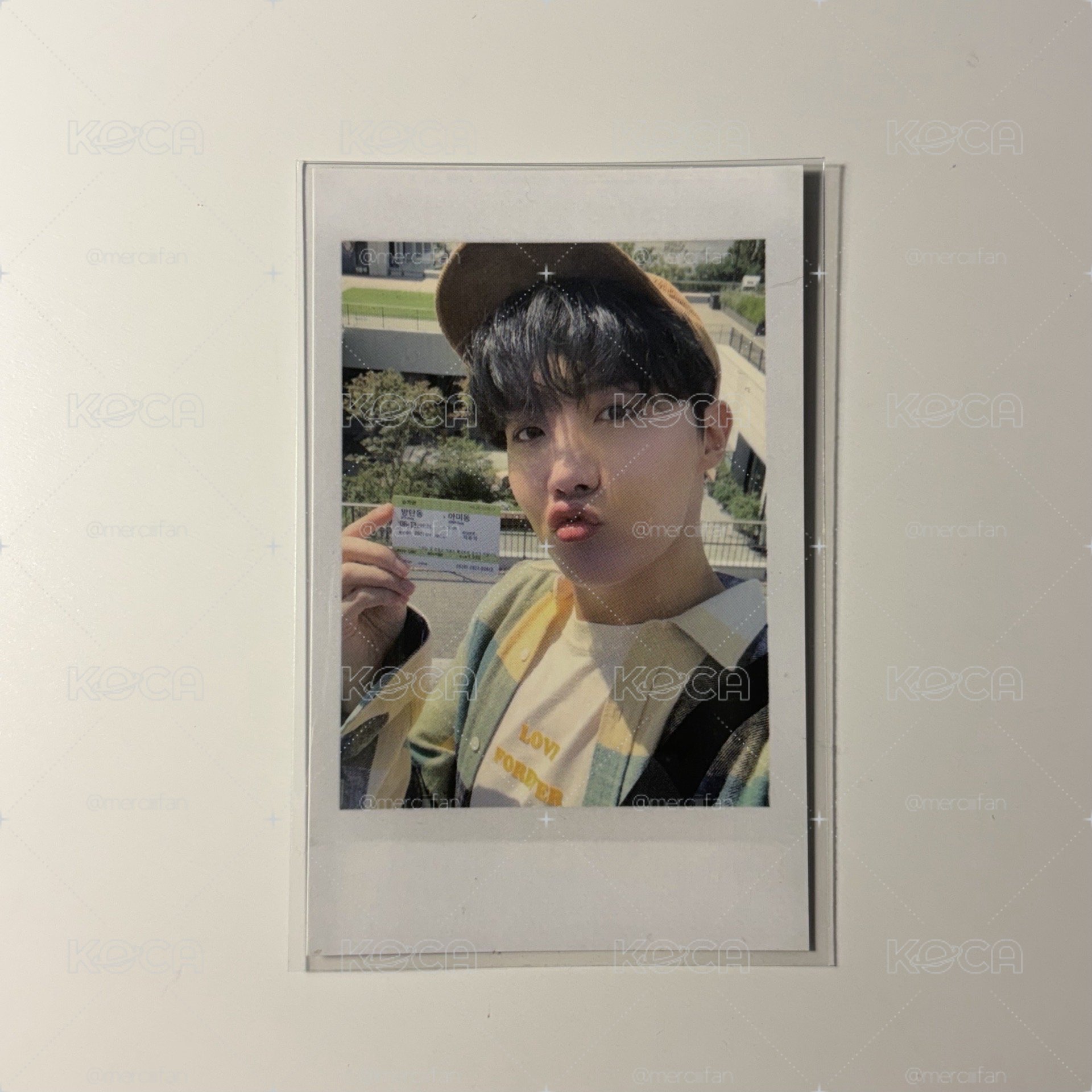 BTS 2021回憶錄拍立得卡（錫）