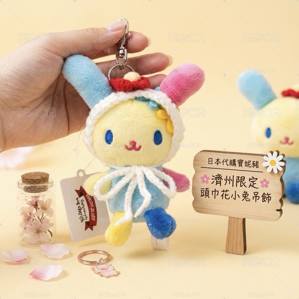 濟州島限定頭巾花小兔