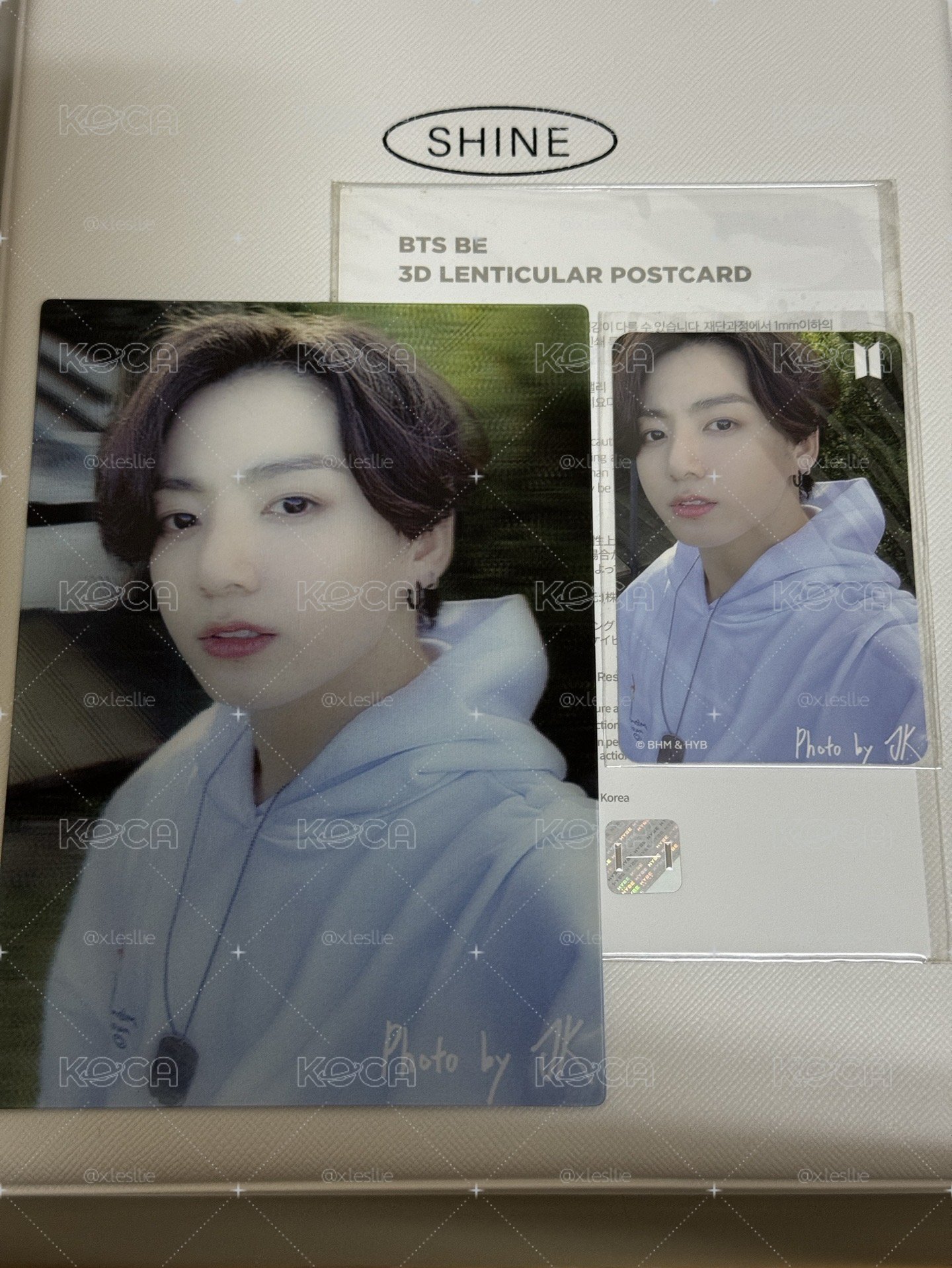 JK BE 3D Postcard 