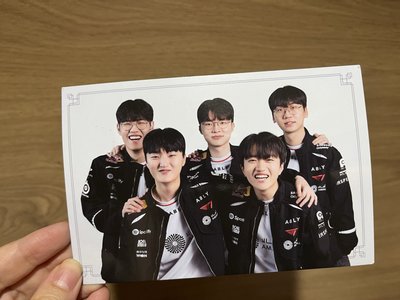 T1韓國快閃店 暗行天文明信片