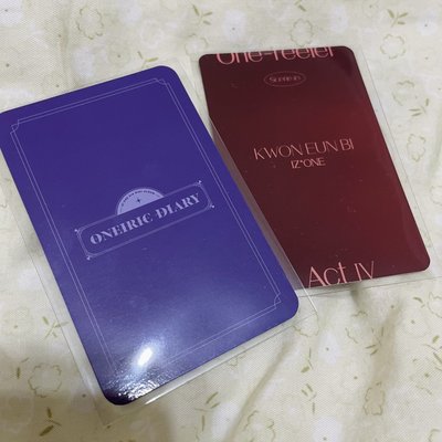權恩妃 IZ*ONE時期 專卡
