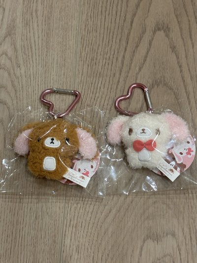 絨絨蜜糖邦尼愛心扣迷你款
