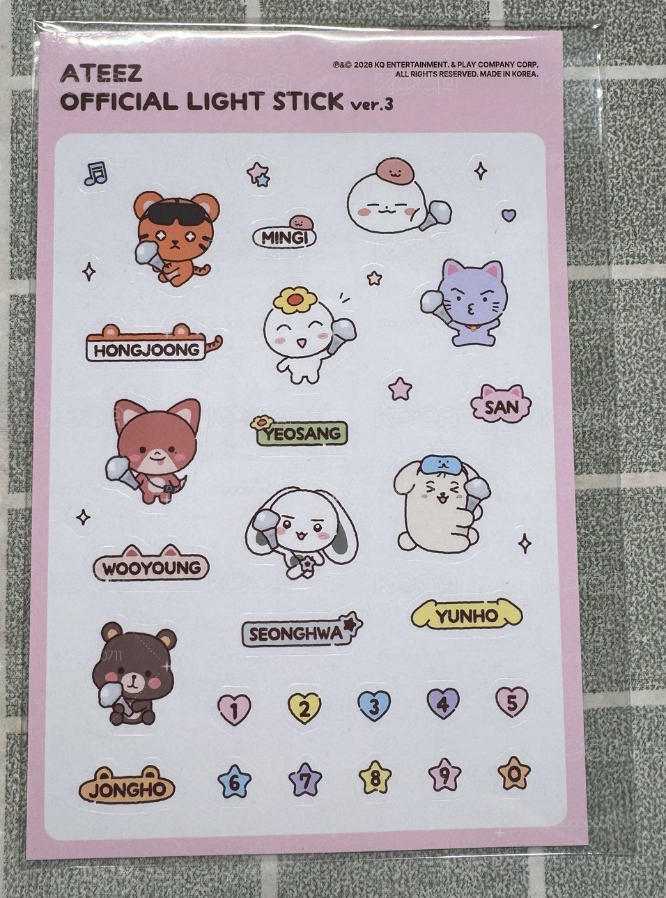 LIGHTINY 全通路 貼紙 