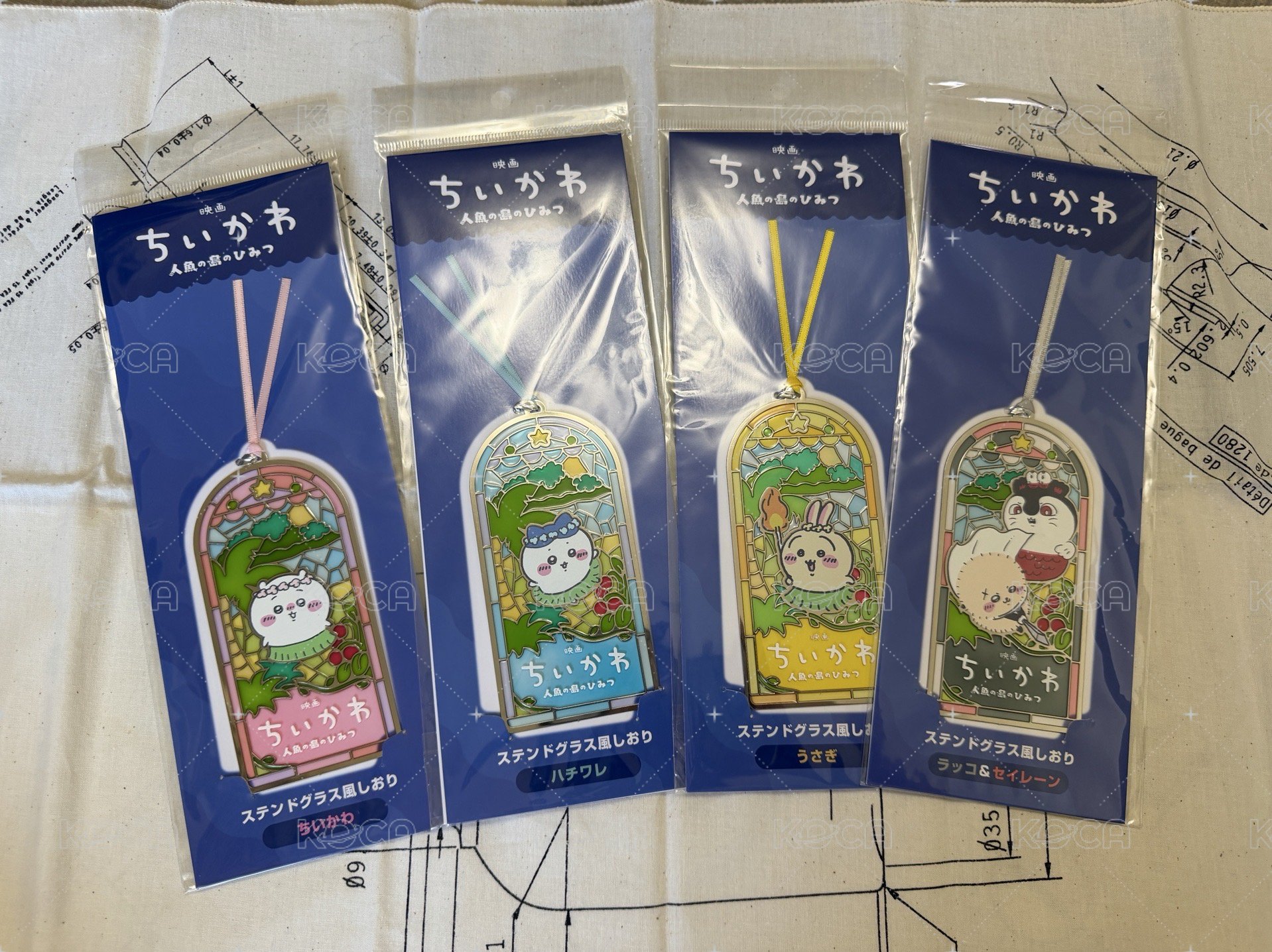 書籤4張/送隨機餅卡+刺繡徽章