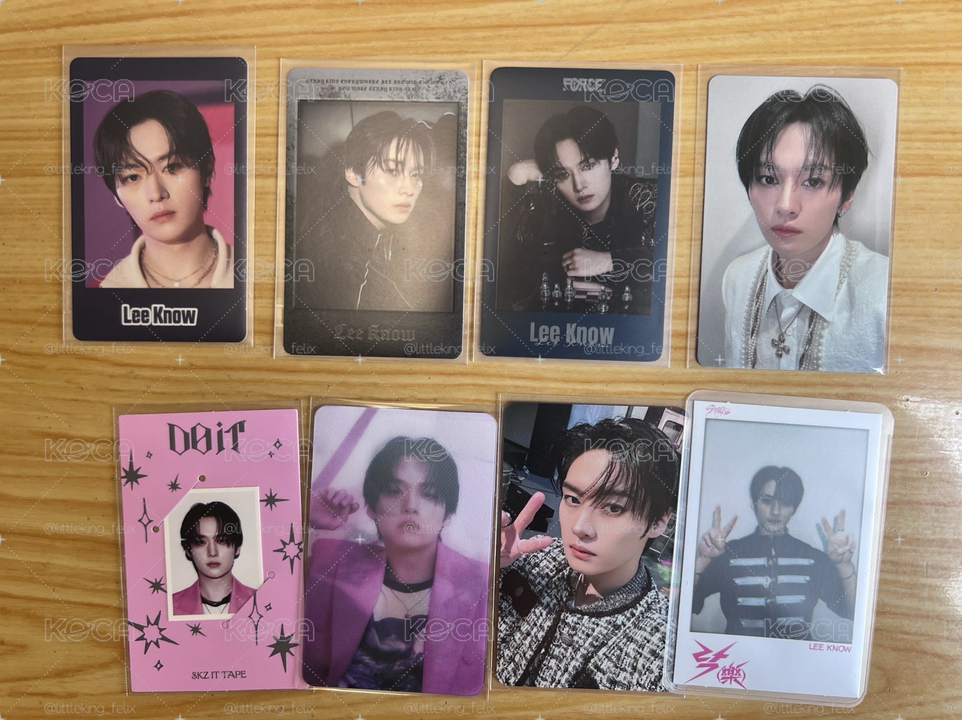 【Stray Kids】「李旻浩」SKZ Lee Know 旻 美通 target 卡盤 專卡 小卡 特典