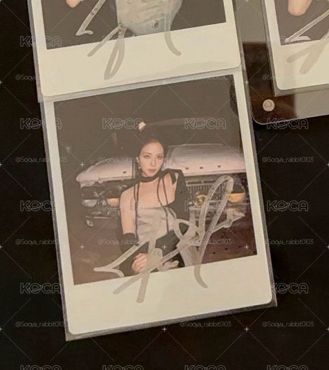 Jisoo 澳門親簽拍立得
