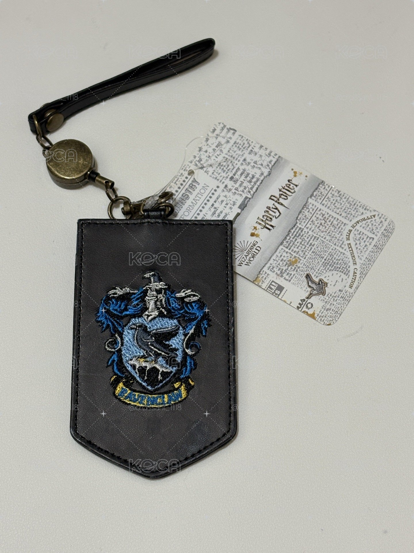 雷文克勞（Ravenclaw）學院刺繡伸縮票卡夾