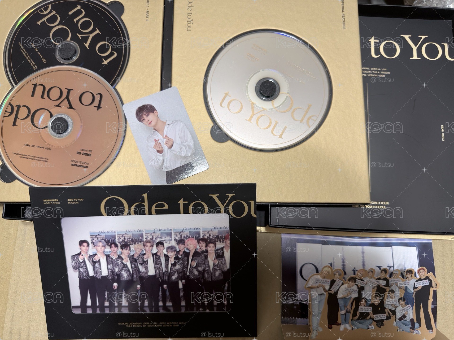 (現貨整圖出 一日左右寄出）seventeen 19’OTY 回憶錄 DVD ver. 圓佑 小卡