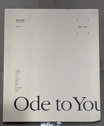 (現貨整圖出 一日左右寄出）seventeen 19’OTY 回憶錄 DVD ver. 圓佑 小卡
