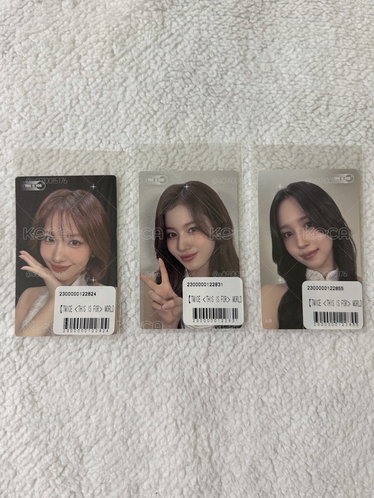 TWICE 新國立一番賞貼紙